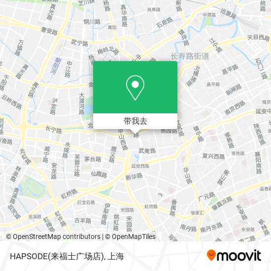 HAPSODE(来福士广场店)地图