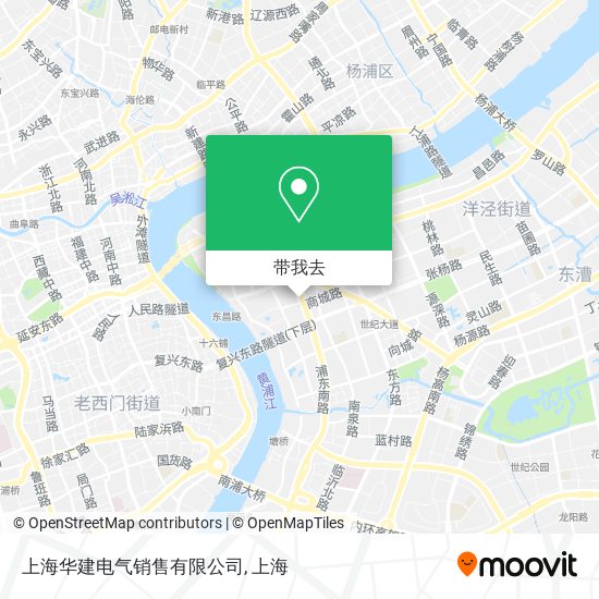 上海华建电气销售有限公司地图