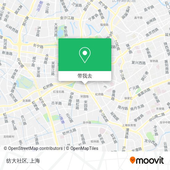 纺大社区地图
