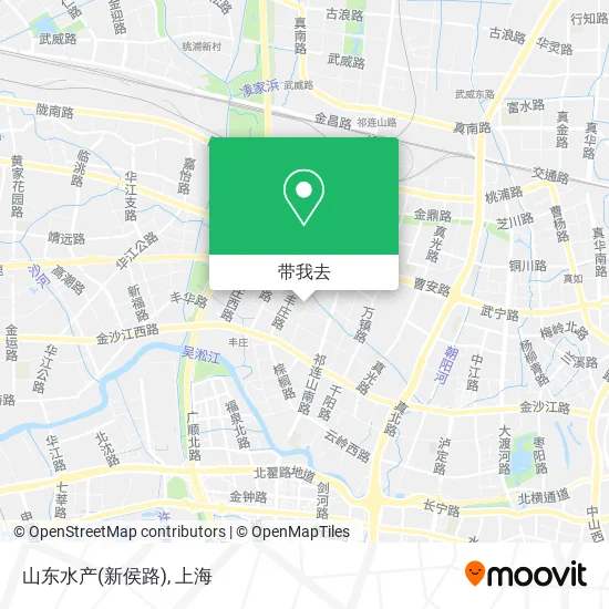 山东水产(新侯路)地图