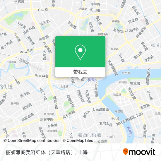 丽妍雅阁美容纤体（天童路店）地图