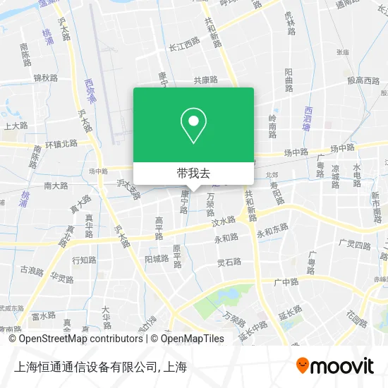 上海恒通通信设备有限公司地图