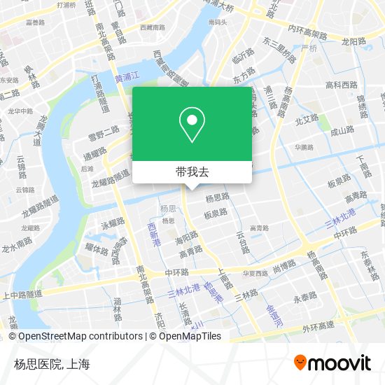 杨思医院地图