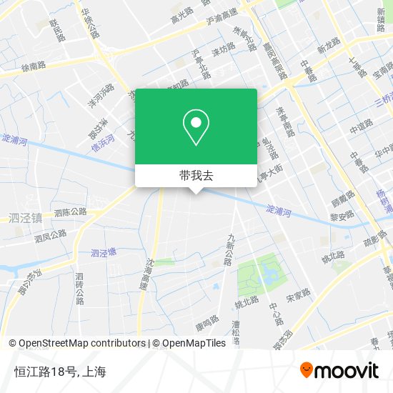 恒江路18号地图