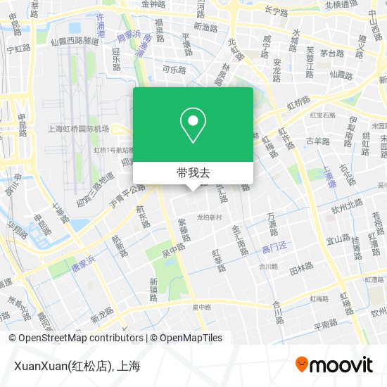 XuanXuan(红松店)地图