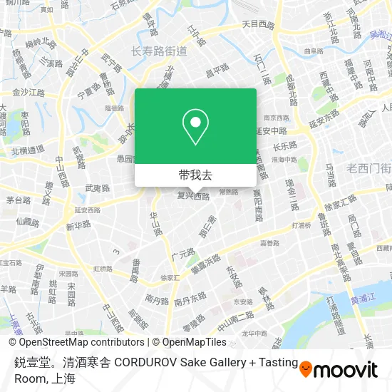鋭壹堂。清酒寒舎 CORDUROV Sake Gallery＋Tasting Room地图