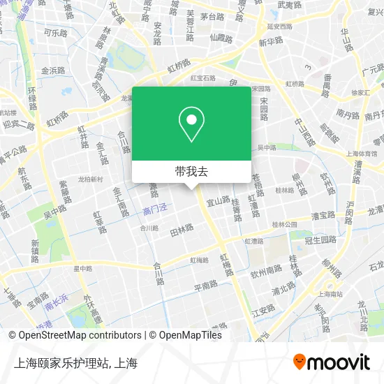 上海颐家乐护理站地图
