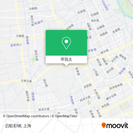 启航彩钢地图