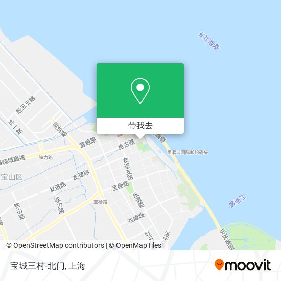 宝城三村-北门地图