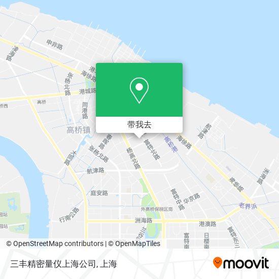 三丰精密量仪上海公司地图
