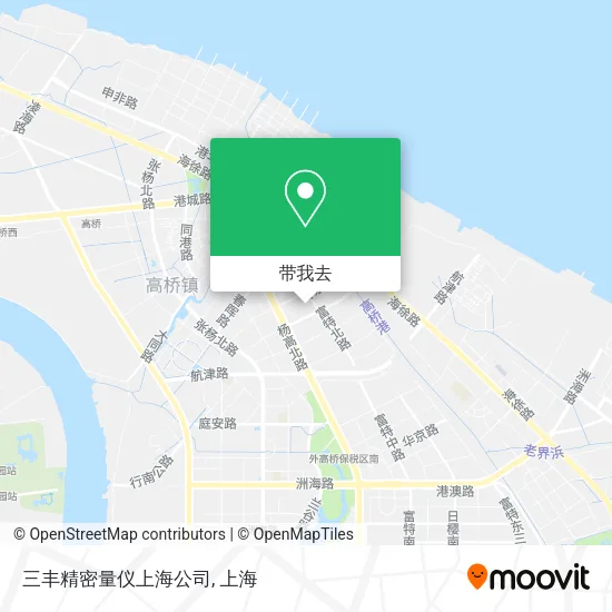 三丰精密量仪上海公司地图