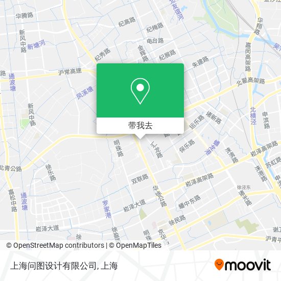 上海问图设计有限公司地图