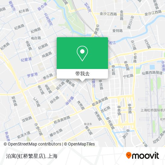 泊寓(虹桥繁星店)地图
