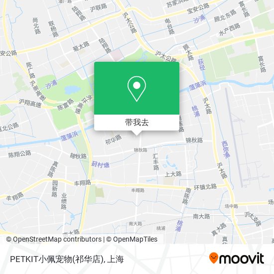 PETKIT小佩宠物(祁华店)地图