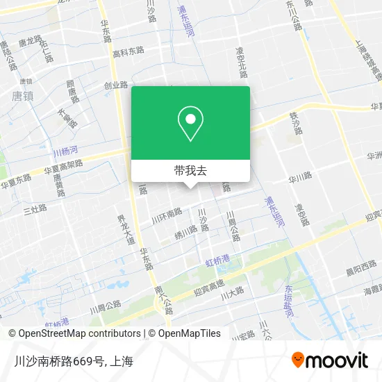 川沙南桥路669号地图