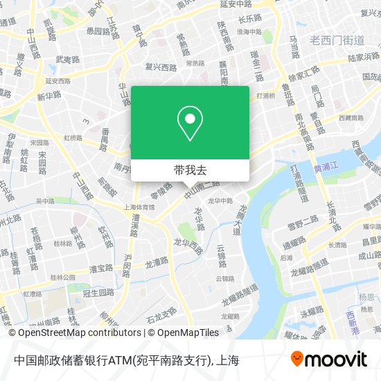 中国邮政储蓄银行ATM(宛平南路支行)地图