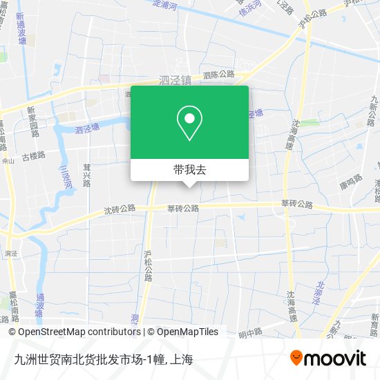 九洲世贸南北货批发市场-1幢地图