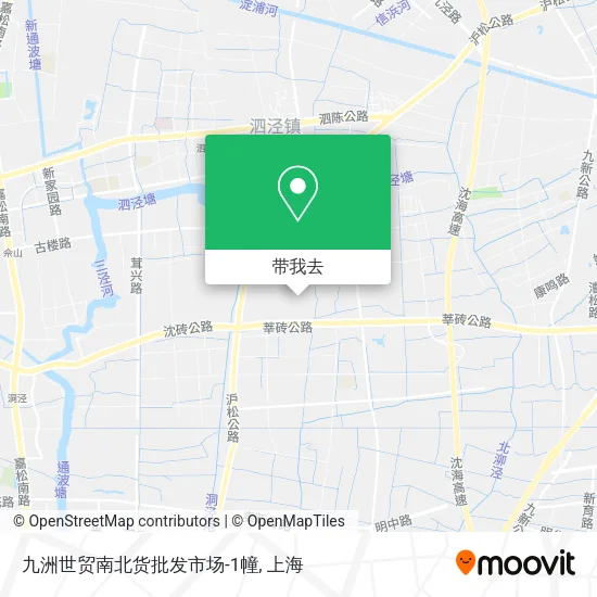 九洲世贸南北货批发市场-1幢地图