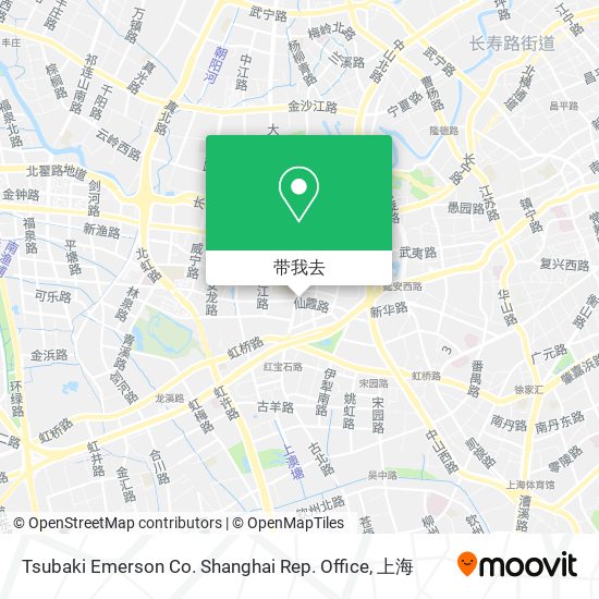 Tsubaki Emerson Co. Shanghai Rep. Office地图
