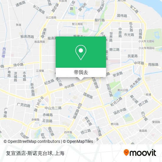 复宣酒店-斯诺克台球地图