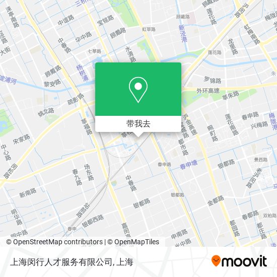 上海闵行人才服务有限公司地图
