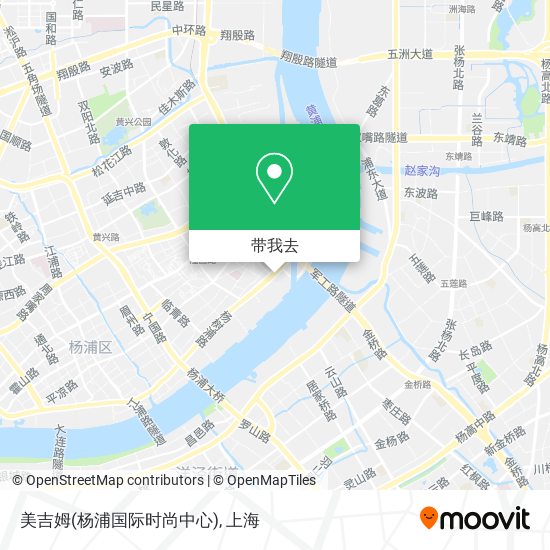 美吉姆(杨浦国际时尚中心)地图