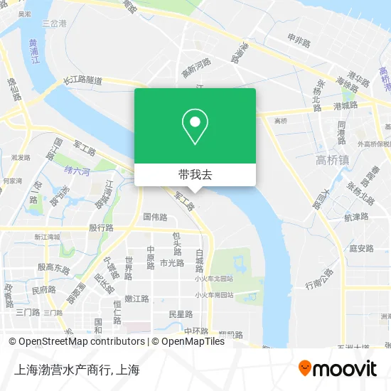 上海渤营水产商行地图