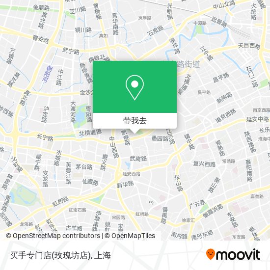 买手专门店(玫瑰坊店)地图