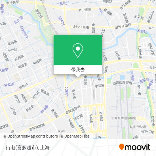 街电(喜多超市)地图