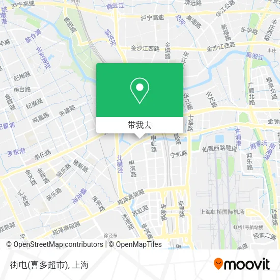 街电(喜多超市)地图