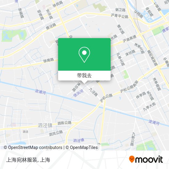 上海宛林服装地图