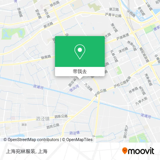 上海宛林服装地图