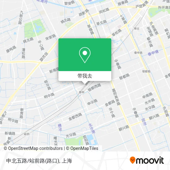 申北五路/站前路(路口)地图