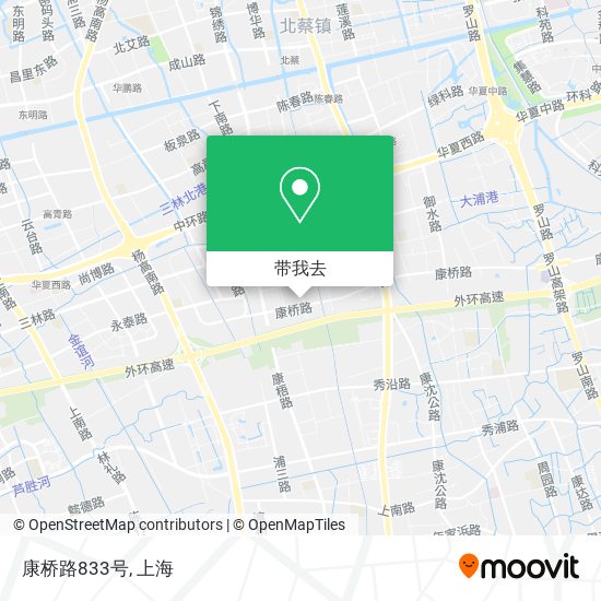 康桥路833号地图