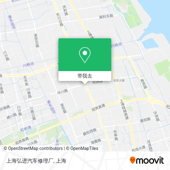 上海弘进汽车修理厂地图