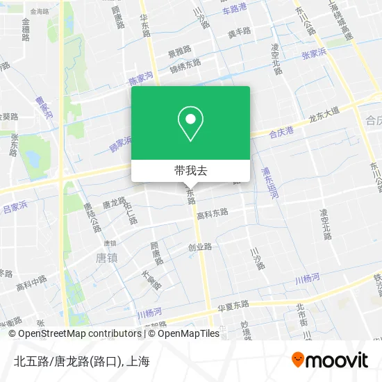 北五路/唐龙路(路口)地图
