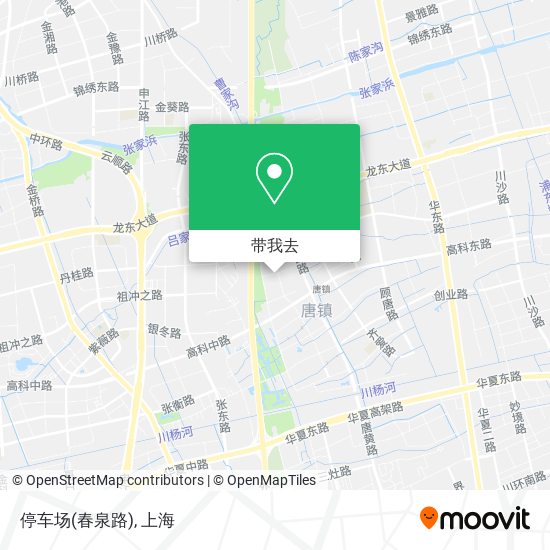 停车场(春泉路)地图