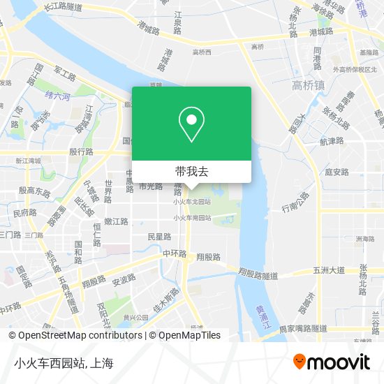 小火车西园站地图
