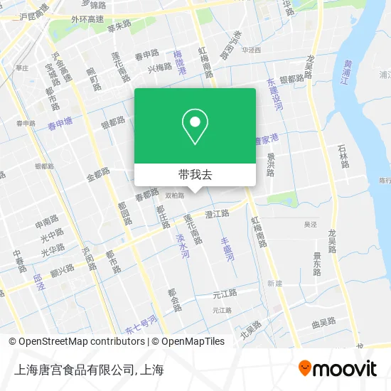 上海唐宫食品有限公司地图