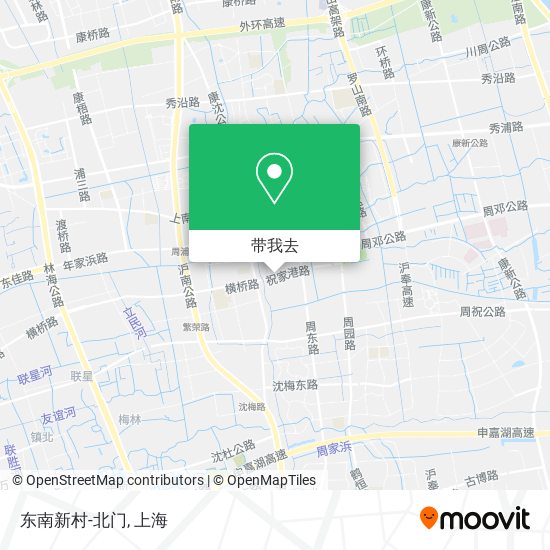 东南新村-北门地图