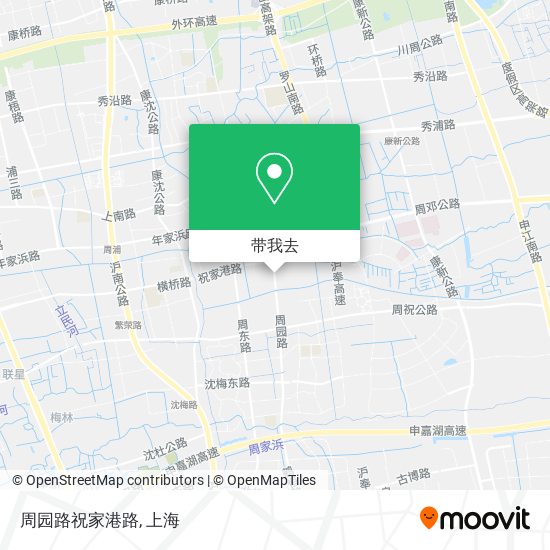周园路祝家港路地图