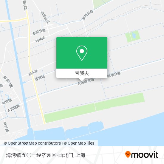 海湾镇五〇一经济园区-西北门地图