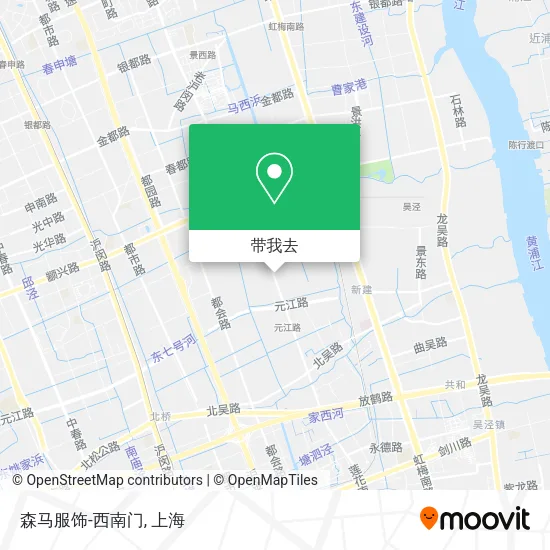 森马服饰-西南门地图