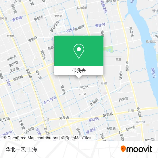 华北一区地图