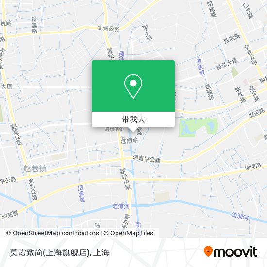 莫霞致简(上海旗舰店)地图