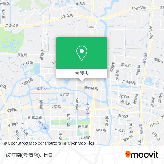 卤江南(云清店)地图