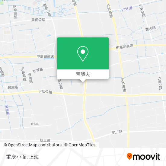 重庆小面地图