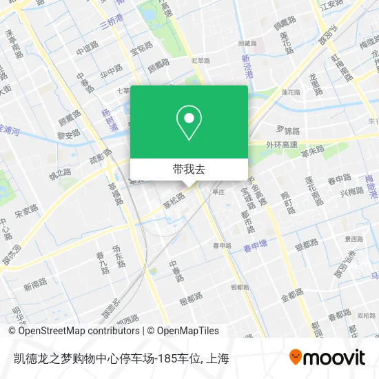 凯德龙之梦购物中心停车场-185车位地图