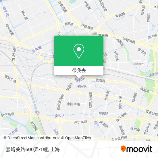嘉峪关路600弄-1幢地图