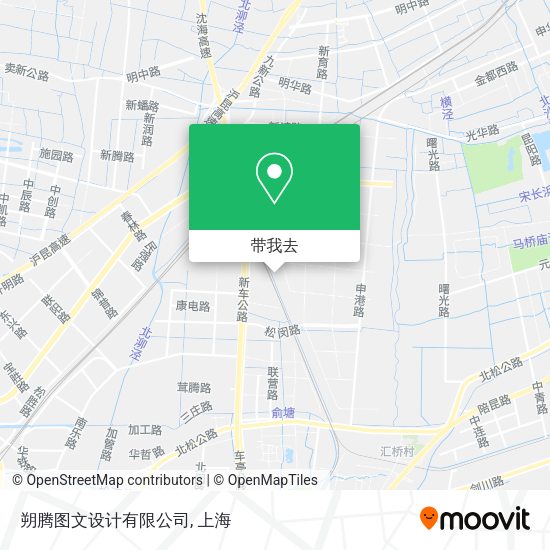 朔腾图文设计有限公司地图